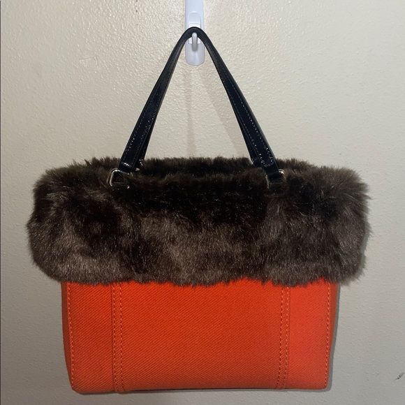 Kate Spade Foxtrot Hill Quinn Orange Purse - Picture 4 of 4